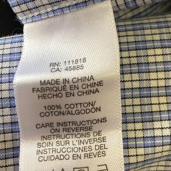 MICHAEL KORS Plaid Dress Shirt NWT - Picture 4 of 7